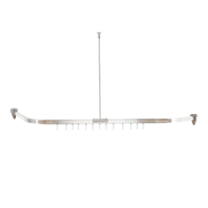 RIEL FLEXIBLE PARA CORTINA DE BAÑO