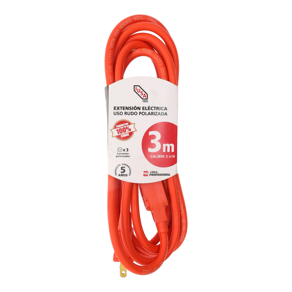 EXTENSIÓN ELÉCTRICA DE USO RUDO 3 M The Home Depot México