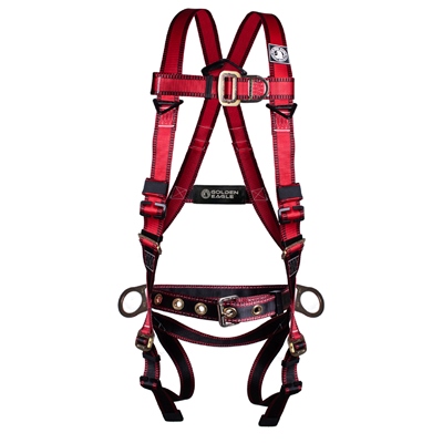 ARNÉS TIPO H CONTRA CAÍDAS Y POSICIONAMIENTO CON CINTURÓN