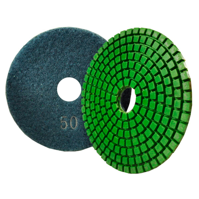 PAD DE DIAMANTE PARA PULIDO GRANO 50 DE 10 CM 10 PZAS