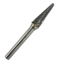 LIMA ROTATIVA DE DOBLE FILO PARA DESBASTE 9 MM 5 PZAS