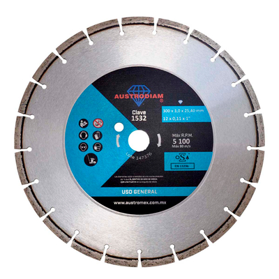 DISCO DE DIAMANETE PARA USO GENERAL DE 30 CM