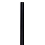 TUBO REDONDO 2.44 M X 2.5 CM NEGRO