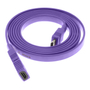 KIT DE CABLE HDMI Y COPLE HDMI MORADO