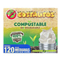 BOLSAS PARA LA BASURA. MARCA COSTALITOS COMPOSTABLE BIODEGRADABLE TAMAÑO MEDIANAS 48X60 (30LTS) PIEZA CON 120 BOLSAS