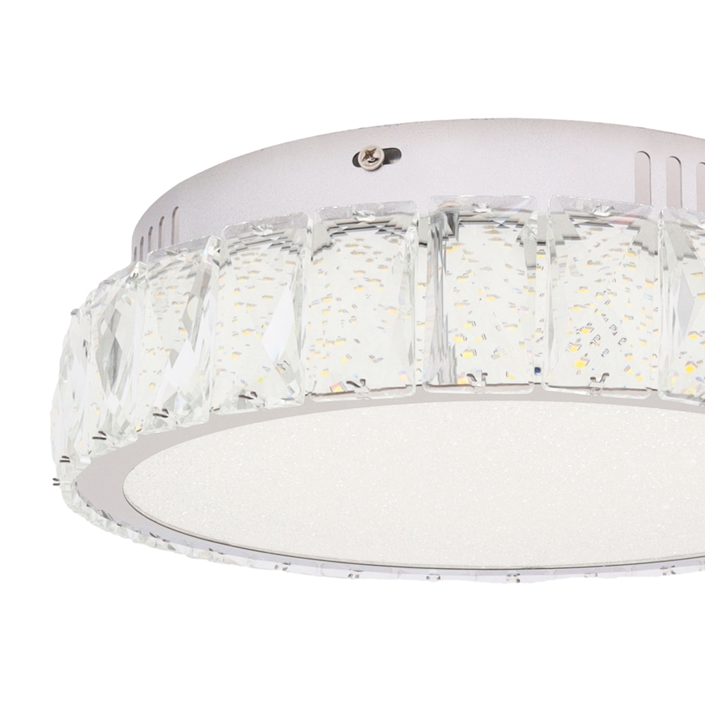 LÁMPARA DE TECHO LED 10 X 30 CM TRANSPARENTE The Home Depot México