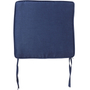 COJÍN PARA ASIENTO AZUL POLIÉSTER