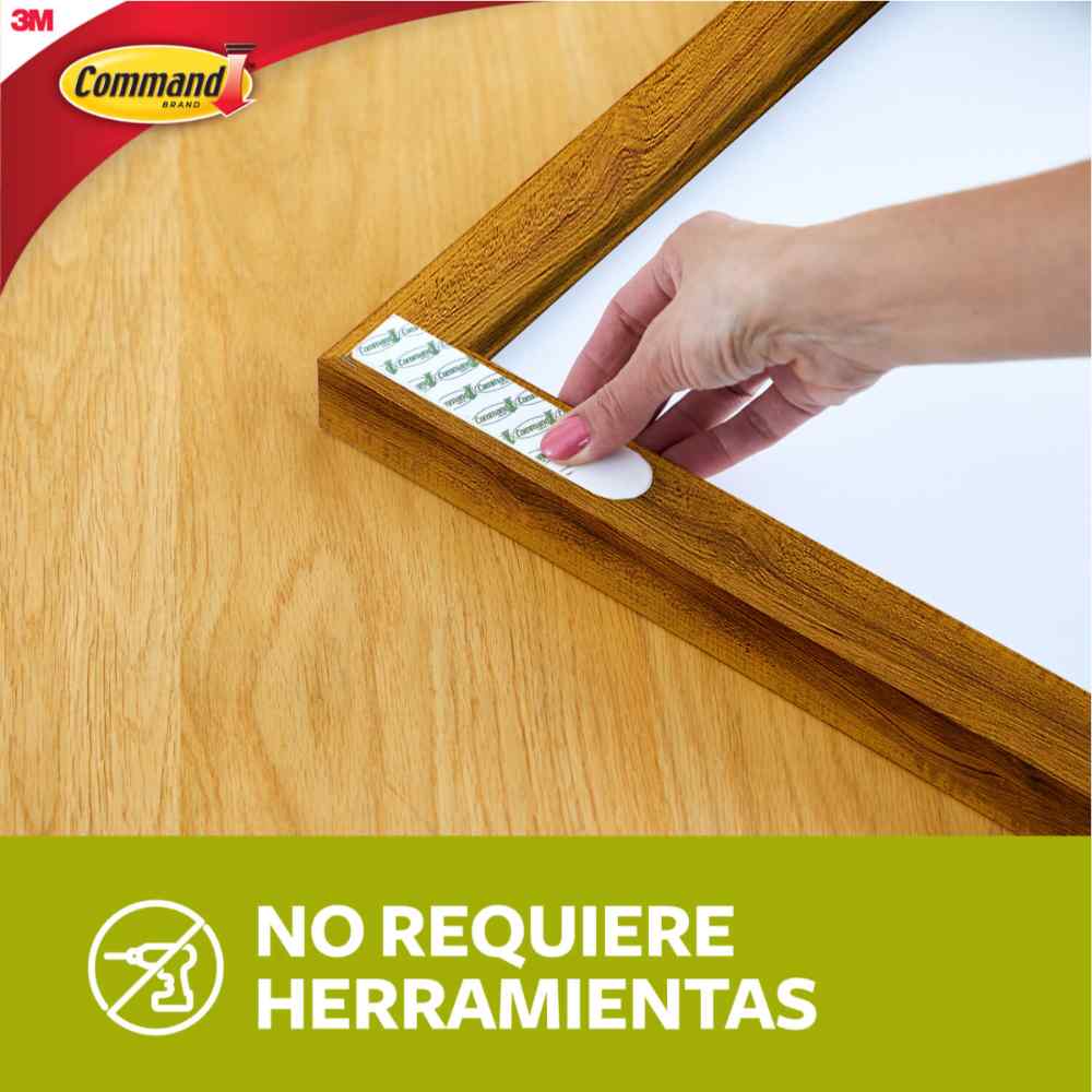 Pack de 8 tiras adhesivas COMMAND boards, negro