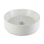 LAVABO WEISMAR SOBRECUBIERTA REDONDO WHITE PEARL