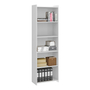 MUEBLE LIBRERO ALTO 5 ESTANTES BLANCO 700.79