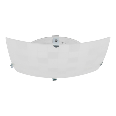 LÁMPARA DE TECHO INCANDESCENTE 9.8 X 29.5 X 29.5 BLANCO 2 PIEZAS