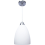 LÁMPARA COLGANTE VINTAGE DE VIDRIO SOPLADO BLANCO MATE 1 LUZ MAXXI