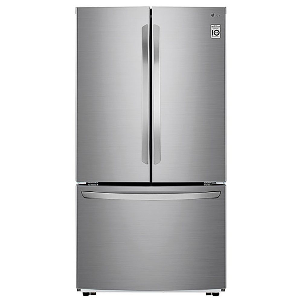 Refrigerador lg 29 ft french door silver - gm29bip