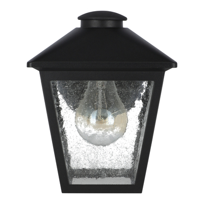 FAROL DE PARED 21 X 16 X 16.5 CM NEGRO