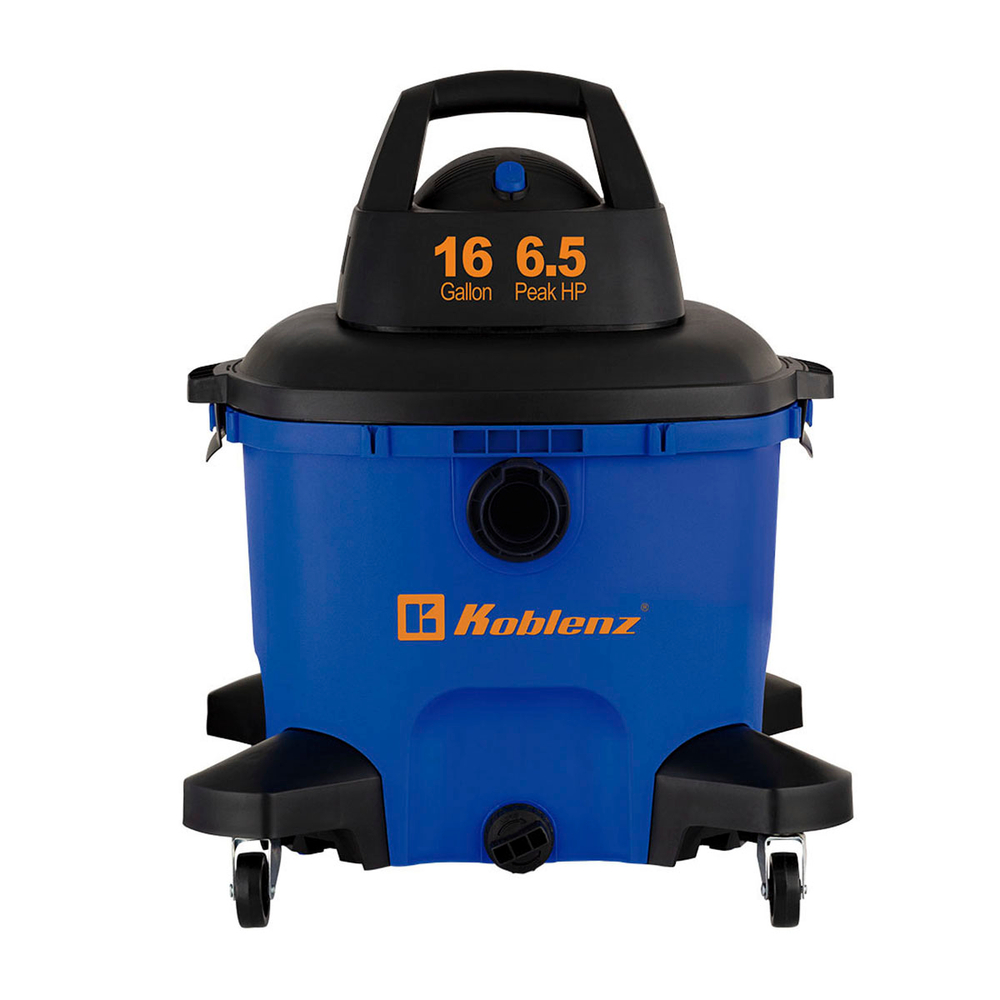 Aspiradora seco mojado 16 galones con 6.5 hp de potencia