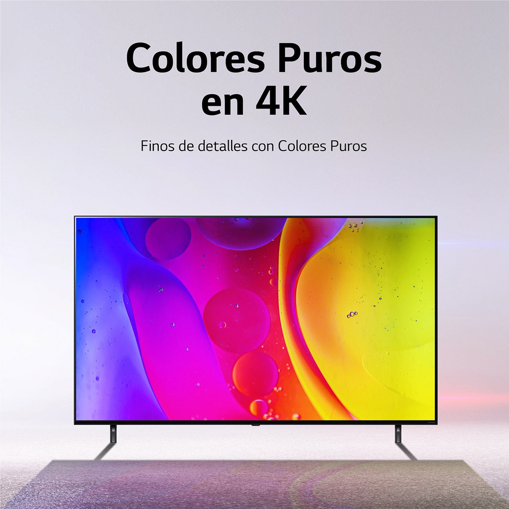 Pantalla Lg Nanocell Tv 55 4k Smart Tv Con Thinq Ai 55nano80sqa The Home Depot México