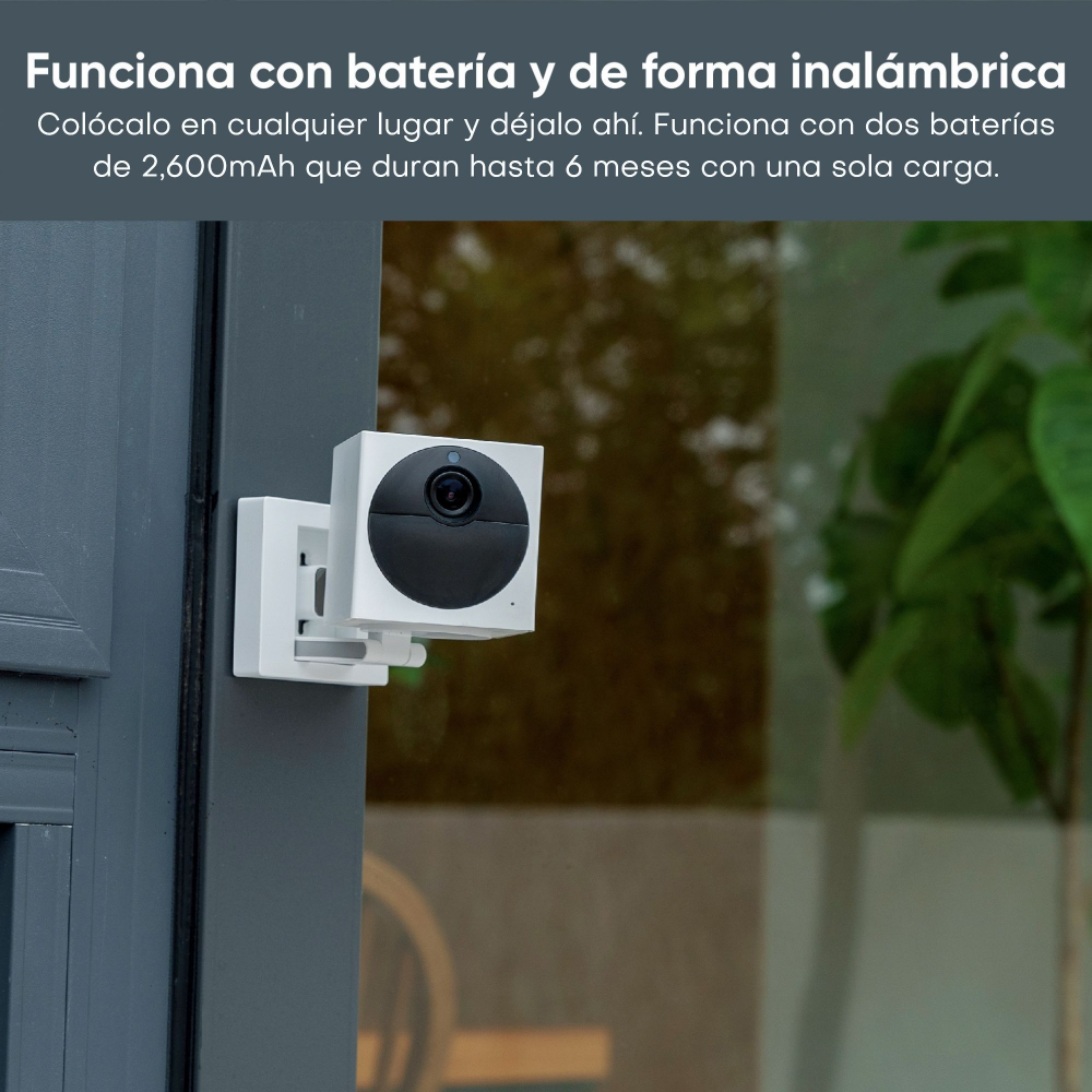 CÁMARA SEGURIDAD INALÁMBRICA EXTERIOR CAM OUTDOOR STARTER V2 C BATERÍA Y  ESTACIÓN BASE. | The Home Depot México