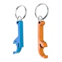 LLAVERO DESTAPADOR NARANJA Y AZUL