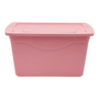 CAJA ORGANIZADORA DE POLIPROPILENO 60 L ROSA PALO