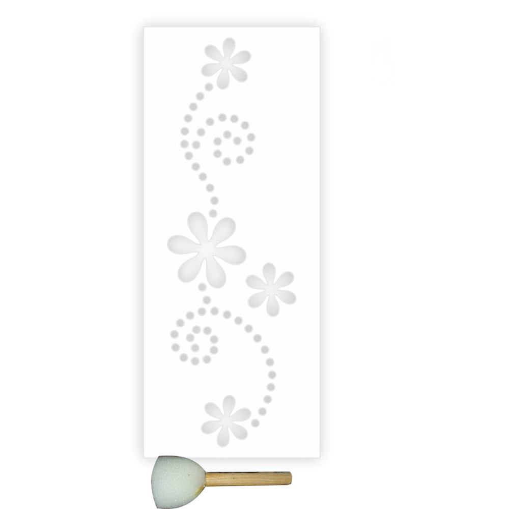 Plantilla decorativa forja