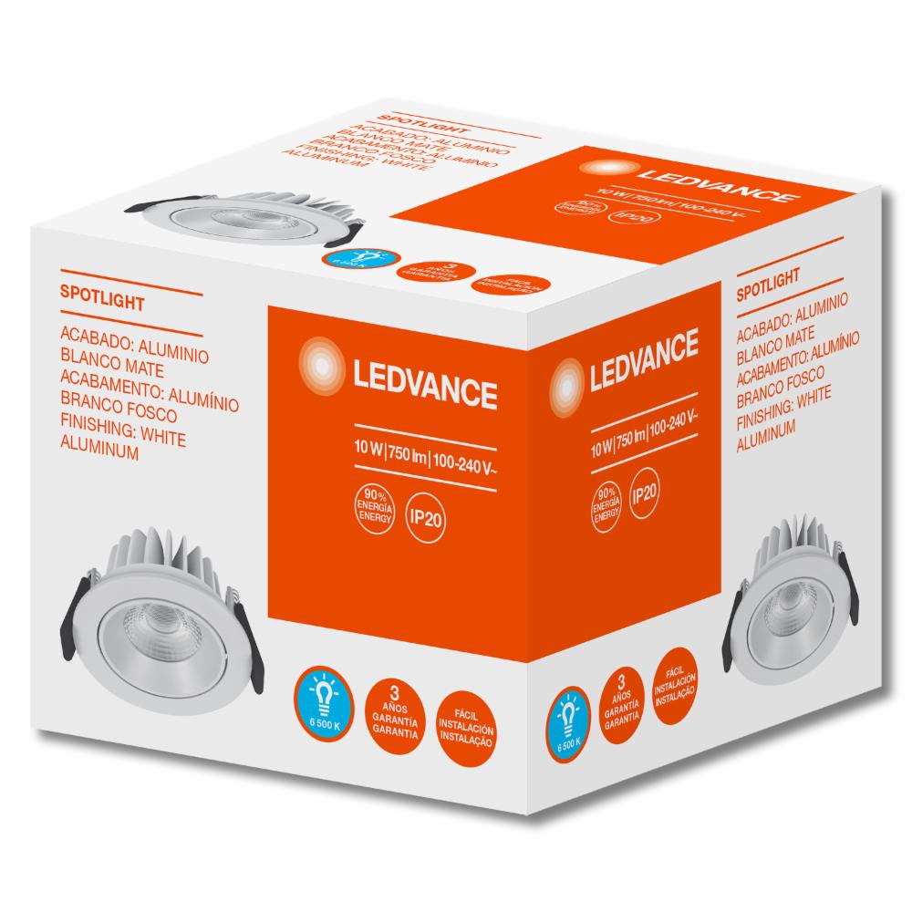 LUMINARIA DE TECHO TIPO SPOT 10W 6500K The Home Depot México