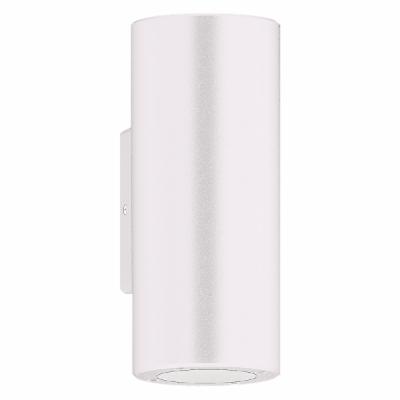 LUMINARIA DECORATIVA PARED DUAL GU10 BLANCO CILINDRO