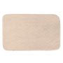 TAPETE PARA BAÑO MEMORY FOARM BEIGE 40 X 60 CM