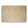 TAPETE MEMORY FOAM BEIGE 60 X 40 CM