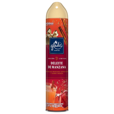 GLADE AEROSOL DELEITE DE MANZANA 400 ML