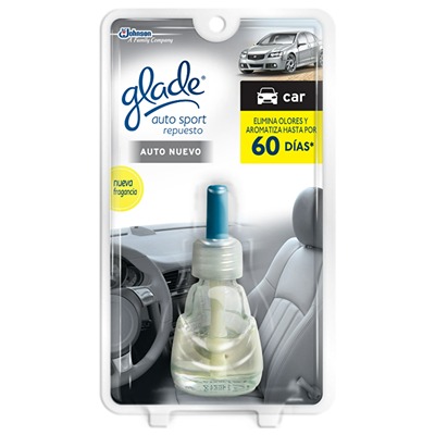 GLADE AUTOSPORT REFILL AROMA AUTO NUEVO