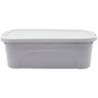 CAJA ZAPATERA DE PLÁSTICO GRIS