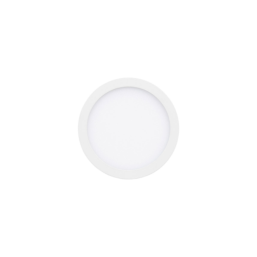 Lampara de techo 6w, luz calida, de sobreponer en techo, color blanco, elegante, uso interior
