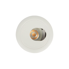 Luminaria Downlight redonda para empotrar en techo, dirigible, color blanco, TL-2908.B