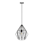 LÁMPARA COLGANTE VINTAGE DE ACERO NEGRO INDUSTRIAL 1 LUZ DEKOR