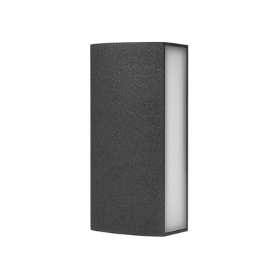 LÁMPARA DE SOBREPONER EN MURO 4W, LUZ CALIDA, TIPO ARBOTANTE 4W