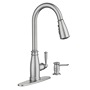 MEZCLADORA DE COCINA MORADO 1H ACERO INOX.