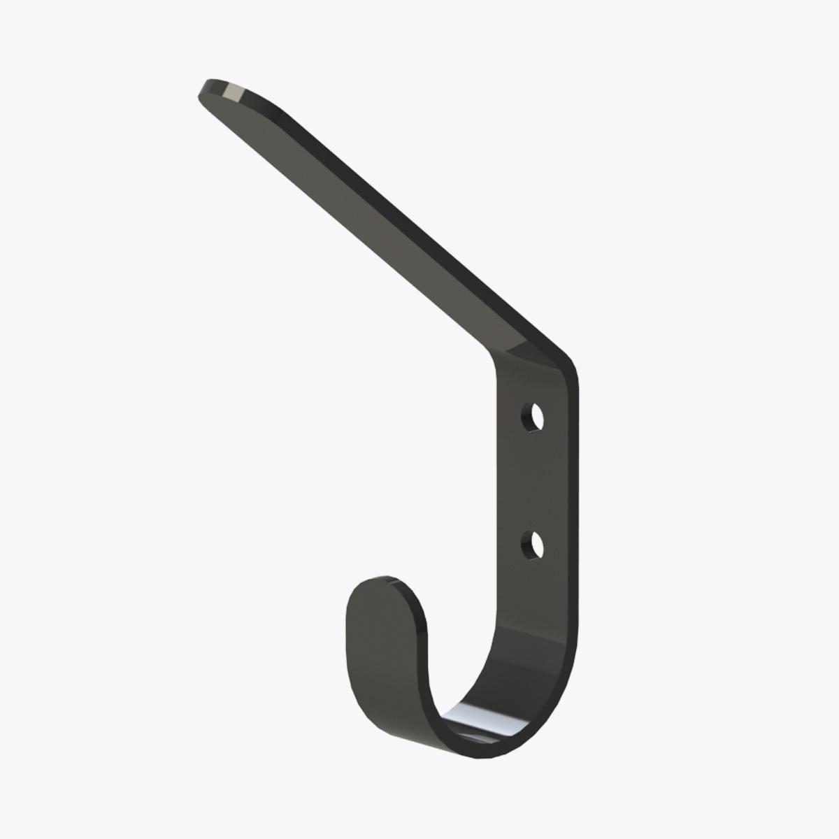 Gancho j doble negro