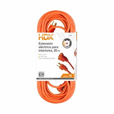 EXTENSIÓN ELÉCTRICA PARA INTERIORES 3X16 20m
