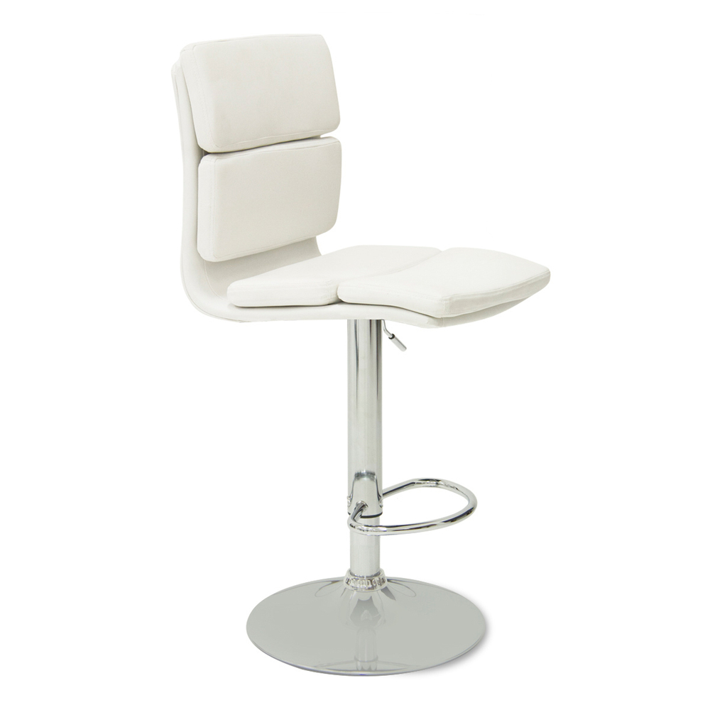 BANCO DE BAR CONI PU BLANCO The Home Depot México