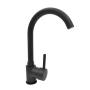 LLAVE MEZCLADORA MONOMANDO DE COCINA 29 X 4.5 X 19 CM NEGRO MATE RUGO