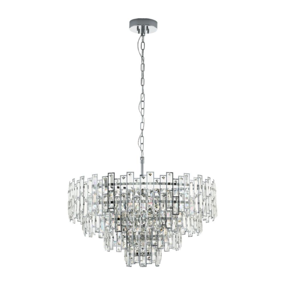 Lámpara colgante 002 10 luces calmeilles 1 negro