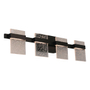 LÁMPARA DE PARED EXTERIOR 4 LUCES LED MADRONA 6 NÍQUEL MATE