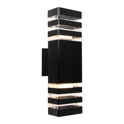 LAMPARA EXTERIOR NEGRO 2L E27 10W
