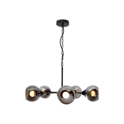 LÁMPARA NEGRO VIDRIO 40W E27 5L