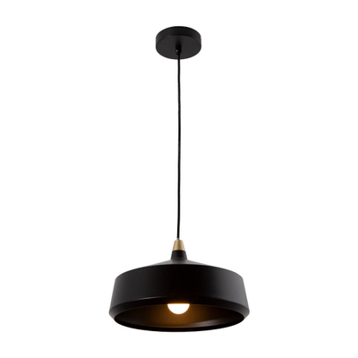 COLGANTE NEGRO E27 40W 1 LUZ