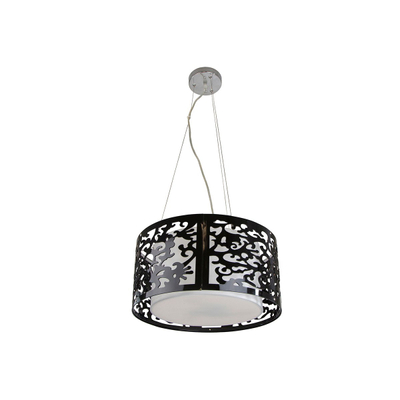 COLGANTE COLOR NEGRO 60 W 3 LUCES