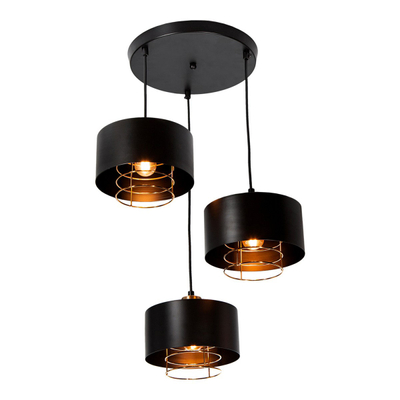 COLGANTE 3 LUCES E27 40W