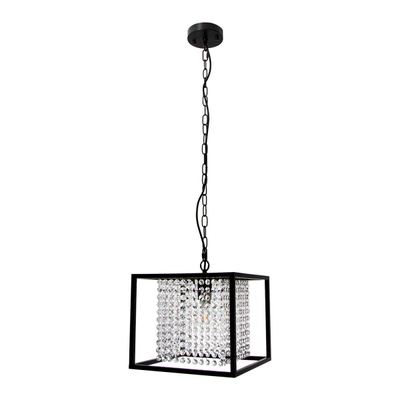 COLGANTE MODERNO NEGRO 40W E27 1LUZ