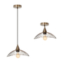 COLGANTE COBRE 1LUZ E27 40W