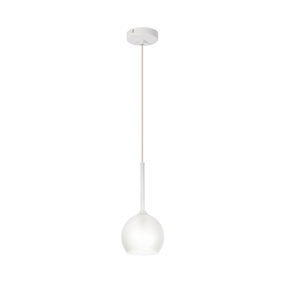 COLGANTE BLANCO MATE 9W G9 1 LUZ